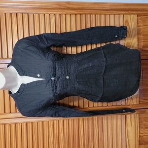 LOGG by H&M Black Long Sleeve Top sz 4